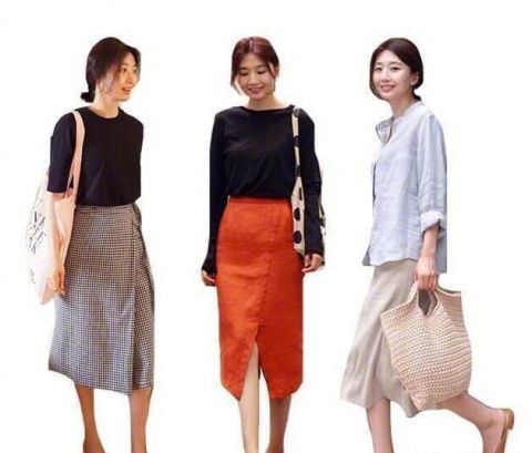  『辣妈』韩国时尚辣妈的初夏穿搭示范，简约不失女人味，借鉴度很高
