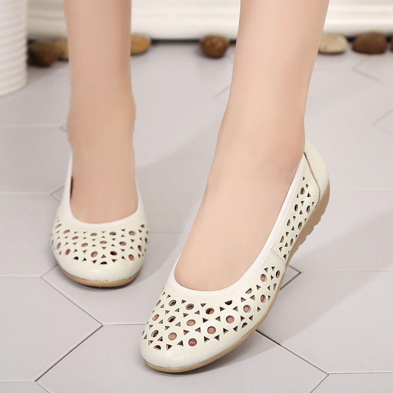 头次见这么软的妈妈鞋，给妈妈和婆婆各买2双，洋气时髦不累脚