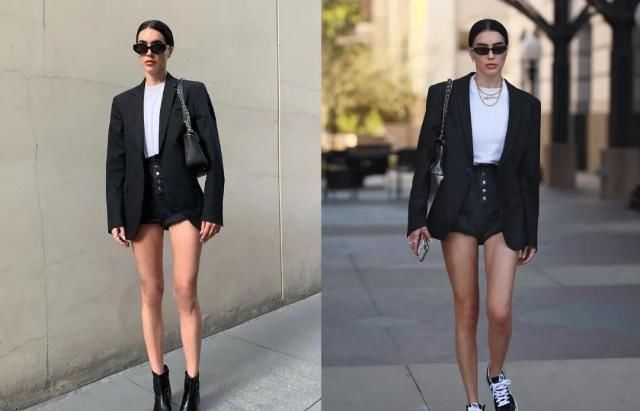 【TOP姐】一件黑色西装,打造16个时髦look!