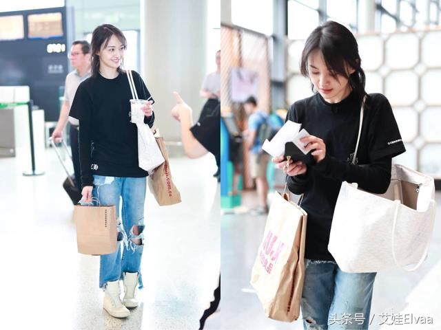 郑爽《为了你我愿意热爱整个世界》造型，简单温暖，差点认不出来