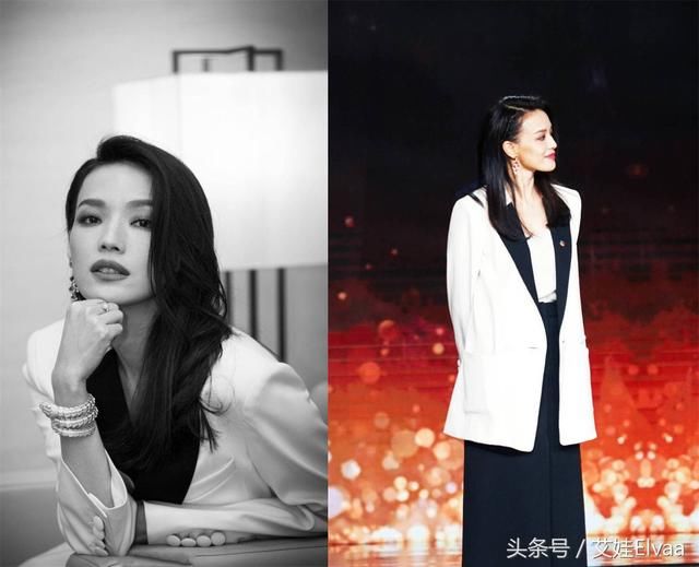 舒淇《中餐厅2》第七集私服，42岁黑色路人装，做最亮眼的美少女