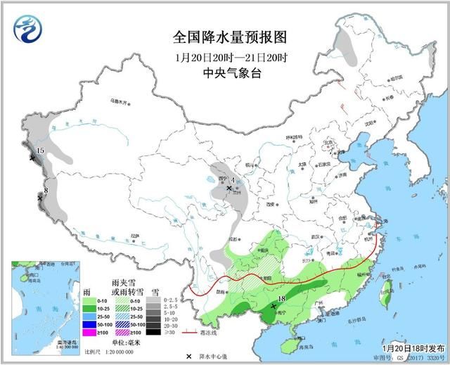 春运开启首日！小雨中雨，小雪中雪，大雪暴雪将下在以下区域