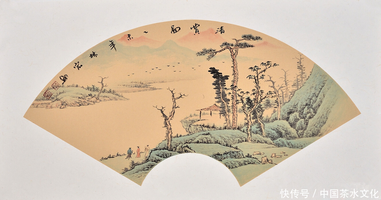 卧室装饰画选什么?名人手绘国画,大气更有韵味