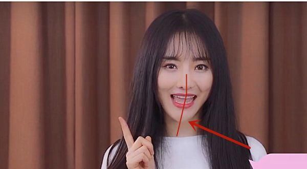  【修图】莫寒说变美全靠美颜，看到无修图下“歪掉的下巴”