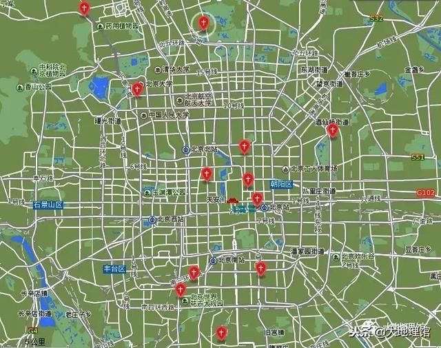 从教堂洋楼到鸟巢大裤衩：我们画了史上最全的“北京洋建筑地图”
