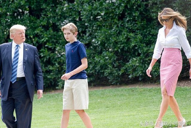 年近50岁的梅拉尼娅:图五风姿绰约，不愧是美国第一夫人