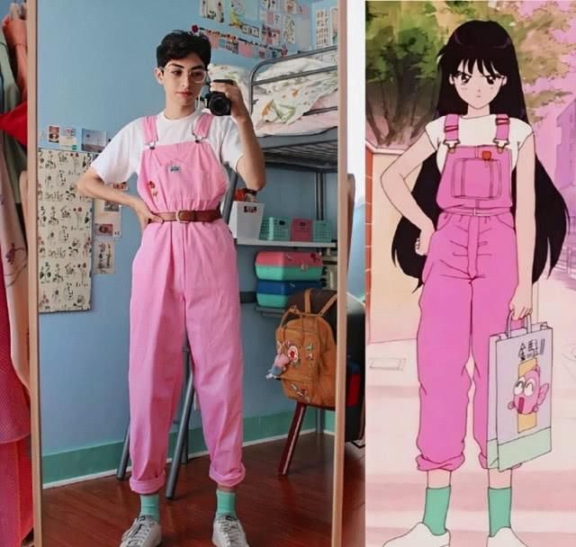  「专属」《美少女战士》不是女生专属，美少男还原27年前的穿搭、依然很潮