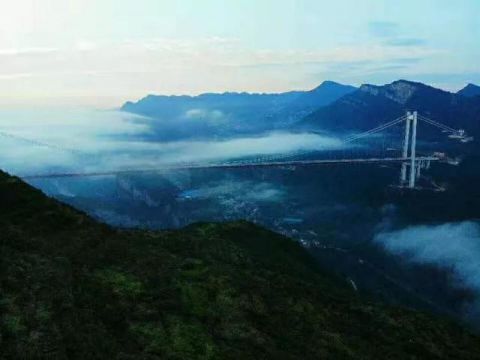  祖国|向祖国献礼！“世界第一”赤水河红军大桥建成仪式今早举行