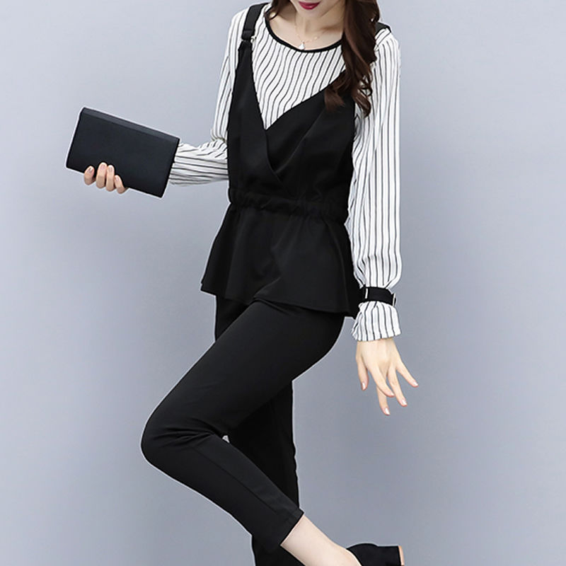 40岁老婆出门不穿裙，果然更美!穿上这几款气质套装，简直美翻