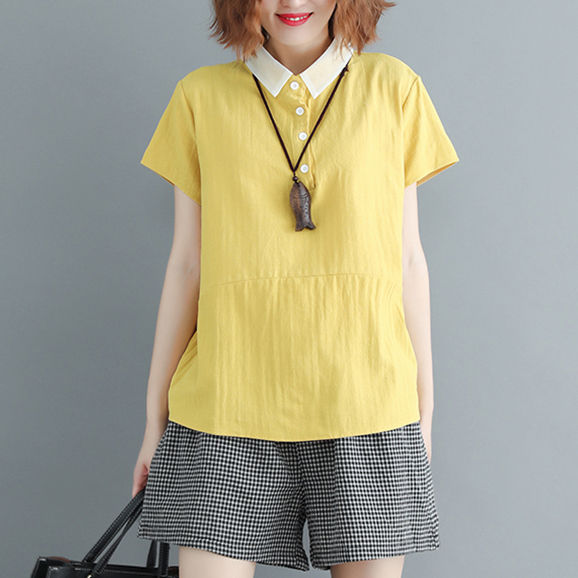 三伏天少穿真丝，试试这样的棉麻装，一件比一件洋气，款款经典