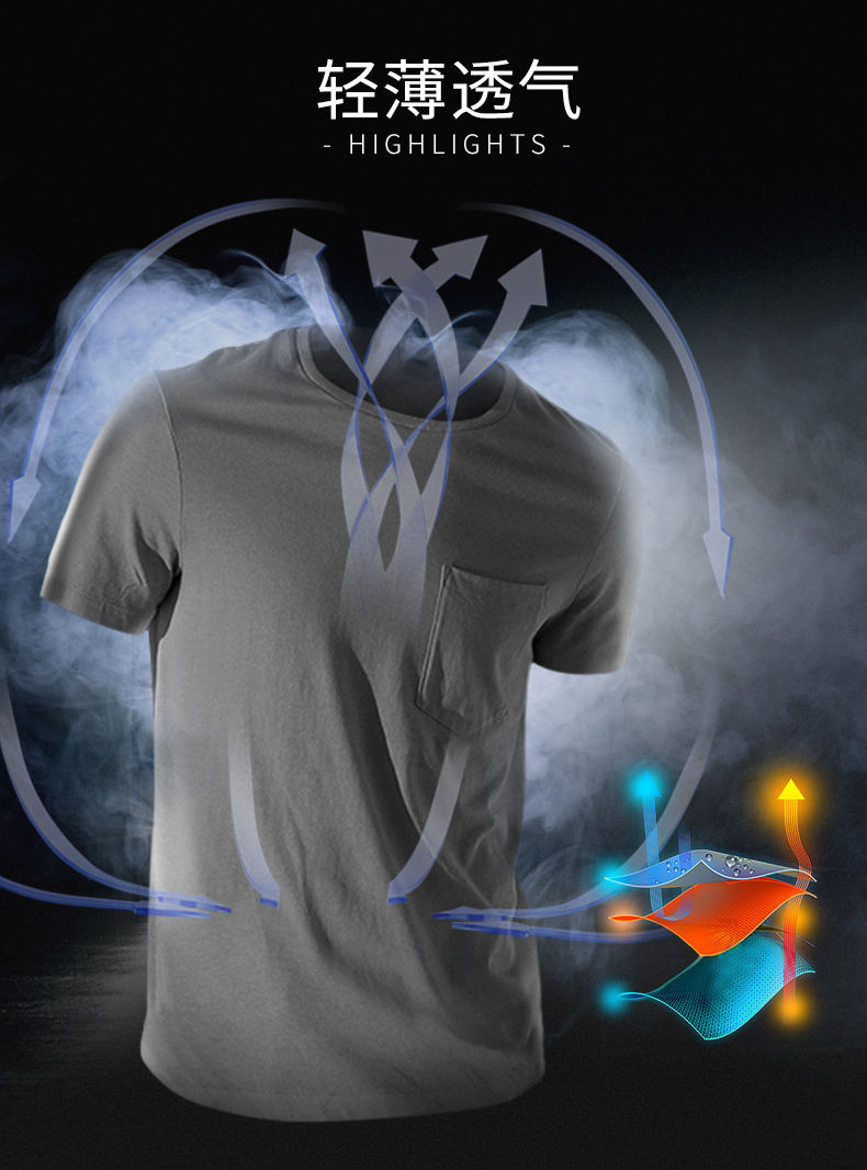 高尔夫纯棉纯色T恤:轻薄透气、简约百搭，2件29.9元