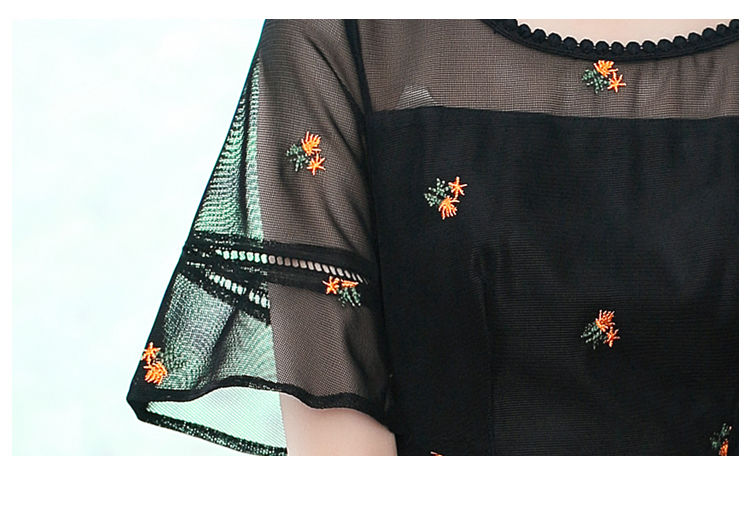 40岁老婆真会穿!这些若隐若现的网纱裙上身后，嫩白美，特吸睛