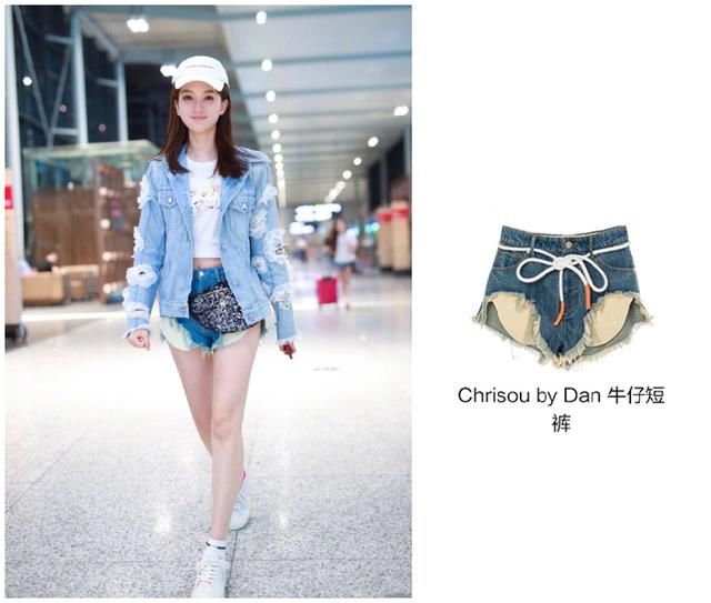 乔欣为了秀腿，私服出行偏爱穿短裤，网友：新一代腿精上线