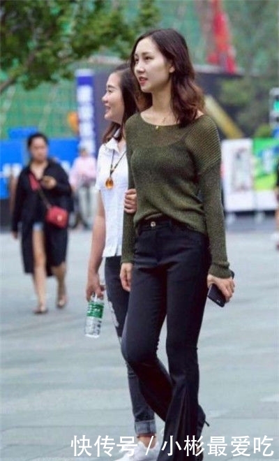 风采:街拍:身材高挑的美女,一身靓丽穿搭尽显时尚风采,尊贵优雅显大气