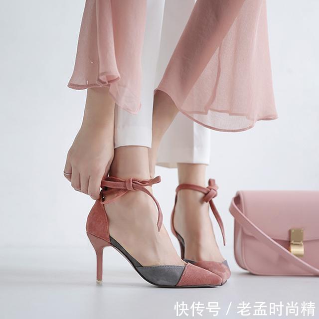  「单鞋」八双性感绑带单鞋，显瘦塑腿型，且看花式绑带如何撩动你的心弦
