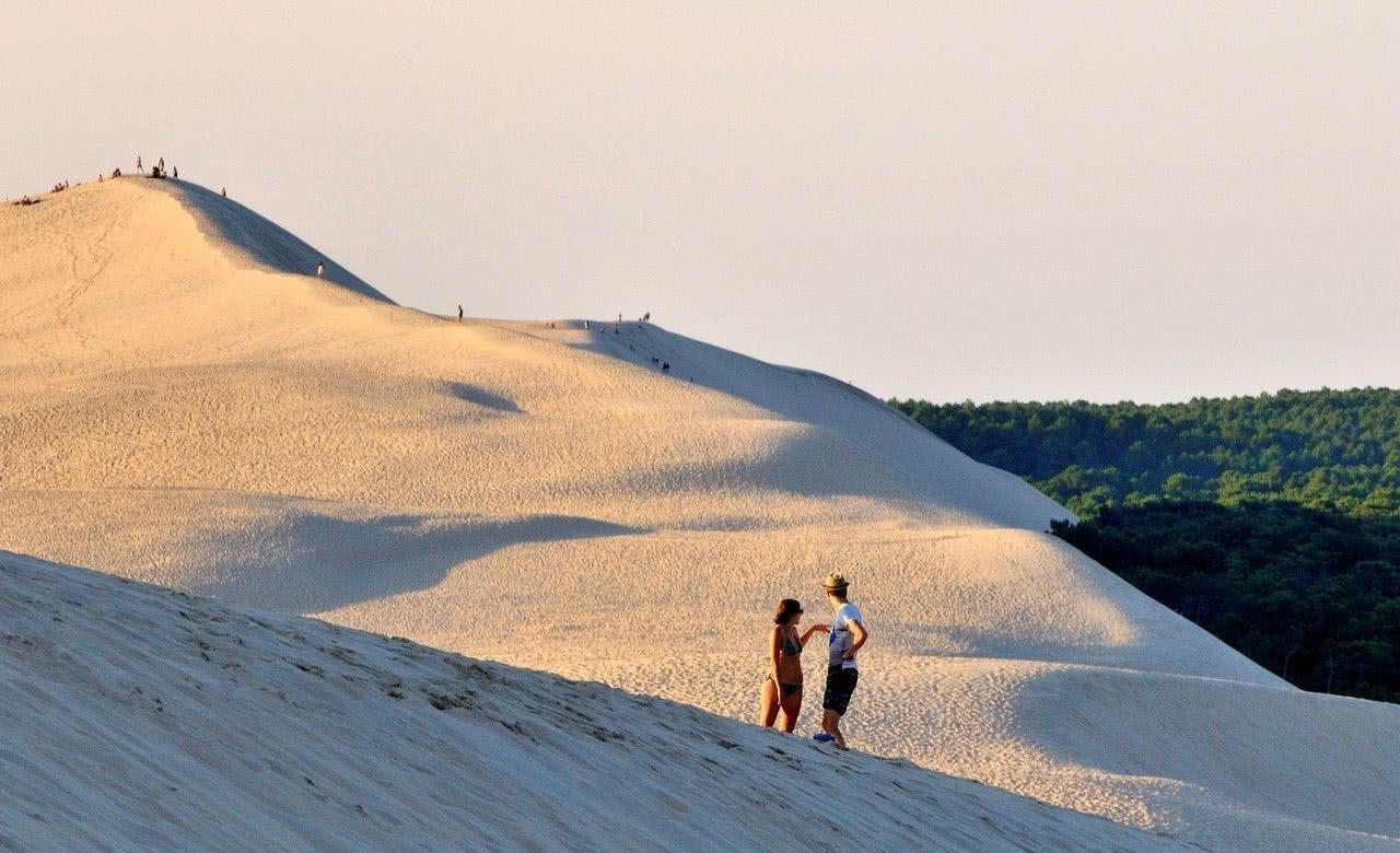 这个沙滩还会抢地盘，每年移动5米，至今已吞掉240公顷森林