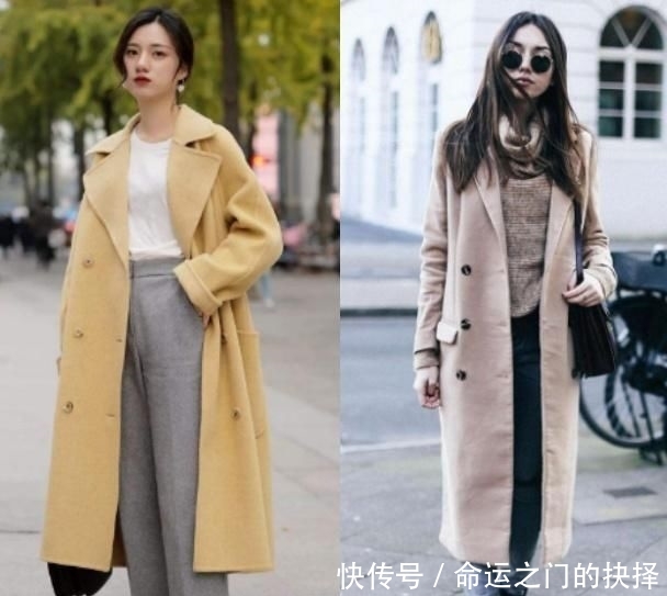  大衣的时@个子矮的女人，冬天挑选大衣时，别忽视这3个地方，是显高的关键