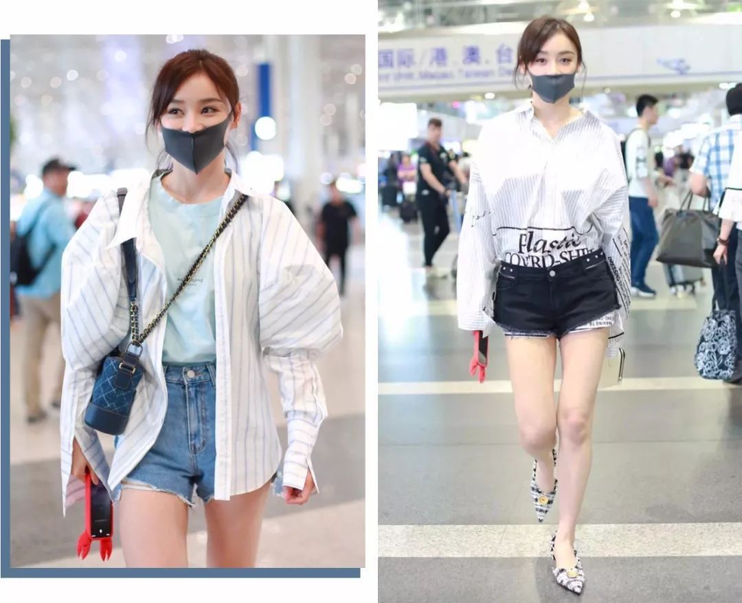 选对了才知道，牛仔短裤真的可以穿出长腿、小蛮腰！