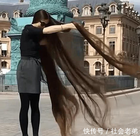 女子25年不剪发成网红，还靠其月赚百万，背后原因让人无语