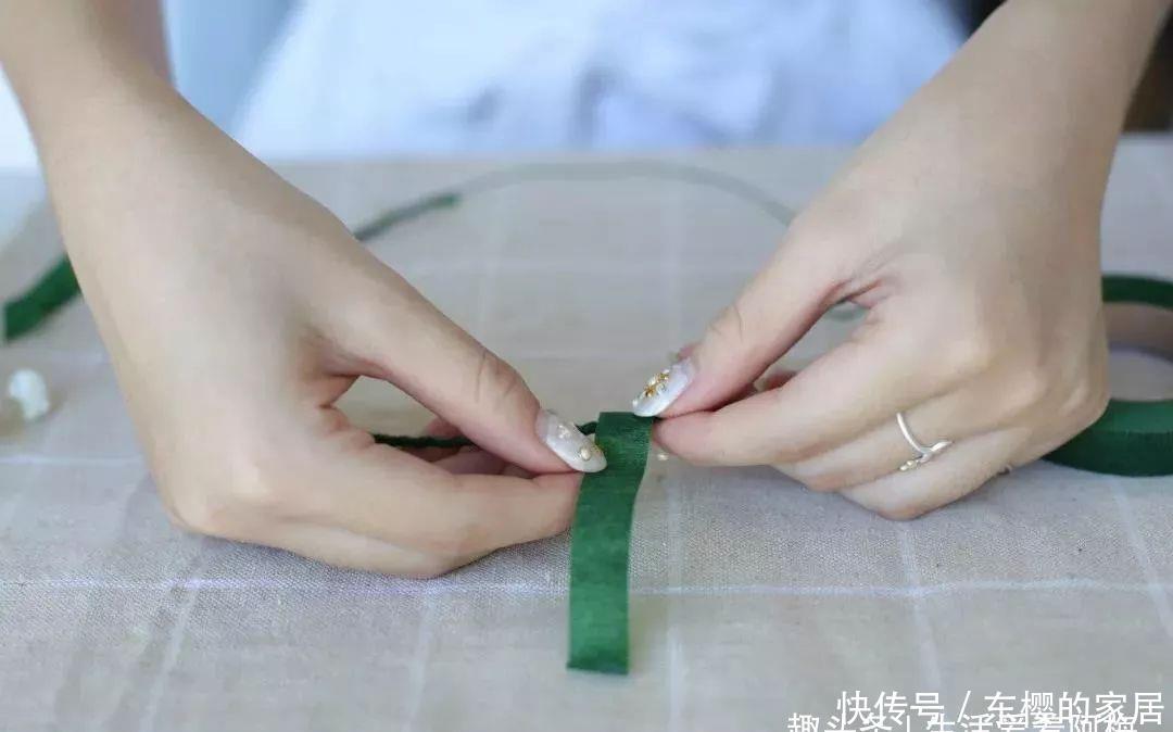  春日@DIY手工：春日花环diy