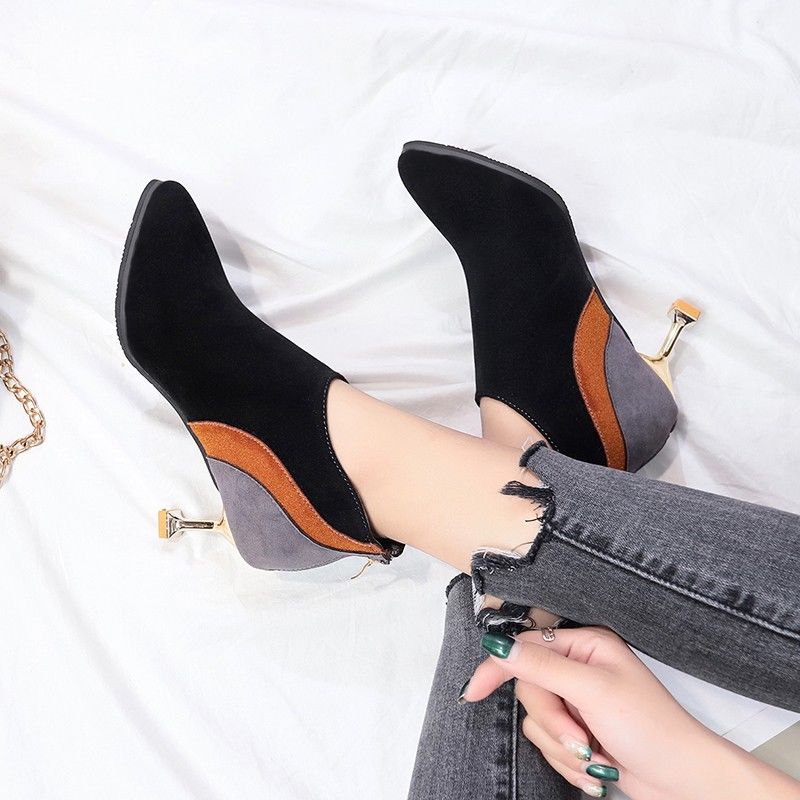 1米58的媳妇!真的超会打扮，穿上这款尖头鞋，显高又迷人