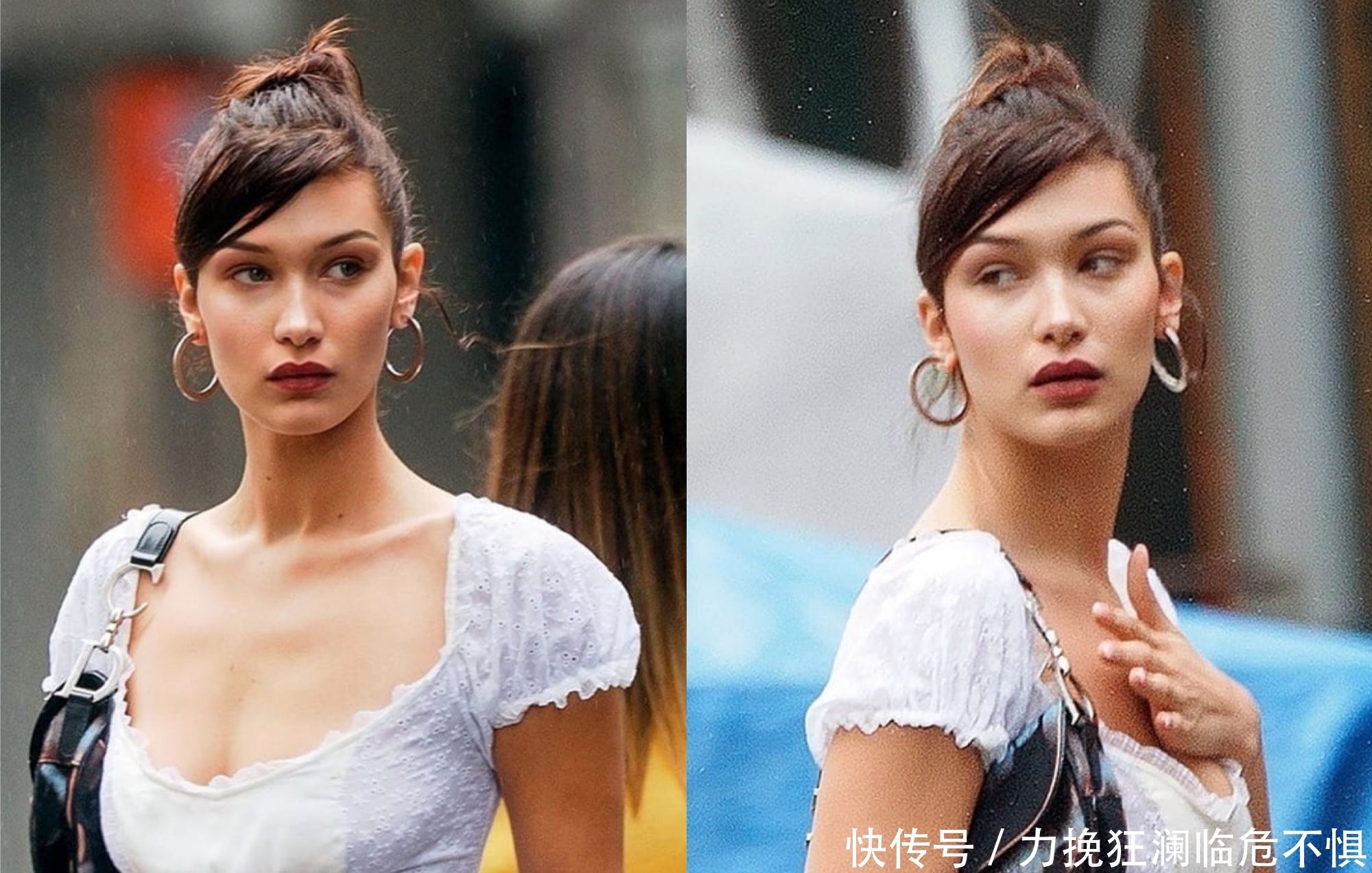 #复古#Bella逆袭之后颜值超高?和糖糖、lily等老牌超模同框毫不逊色!
