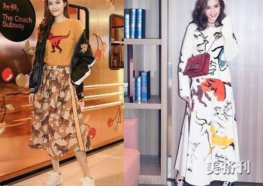 精致的穿搭细节，看看萌宠怪兽图案如何选搭的？