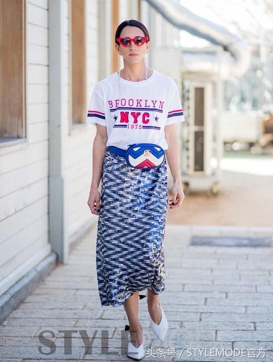 优雅的迷笛裙，夏日里的一股清流