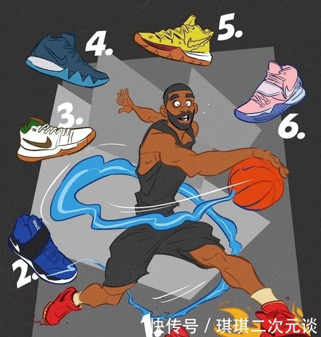  『球员』NBA球员上脚：欧文这赛季穿的球鞋，这些配色很有纪念意义！