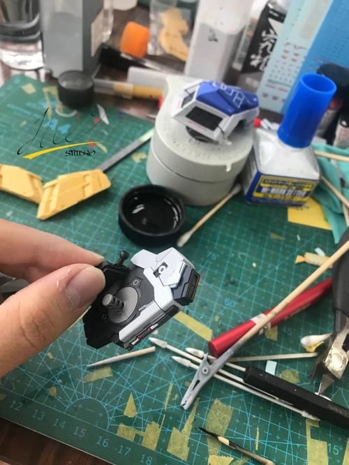 海牛■前后花费大半年完成,蓝灰配色重装海牛制作分享