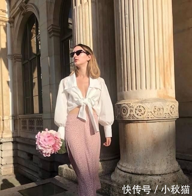 春天■春天到了，法国女人都在穿什么裙子？