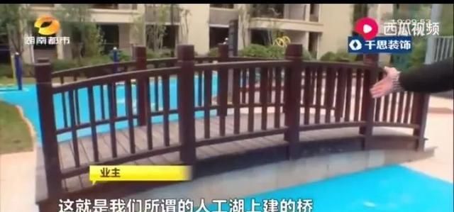  小区@被某小区“塑胶人工湖”惊到了？看看自带泳池的盘有哪些