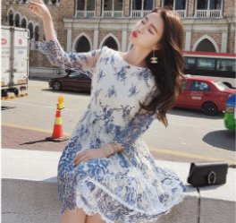 女人大胆最漂亮?“流氓裙”直接穿出门，性感迷人美丽青春