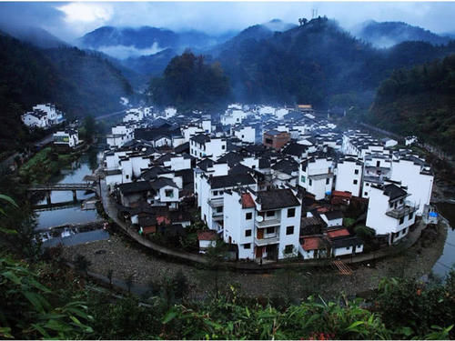 独一无二的脸盆村，被称为中国最圆的村庄，好一个风水宝地