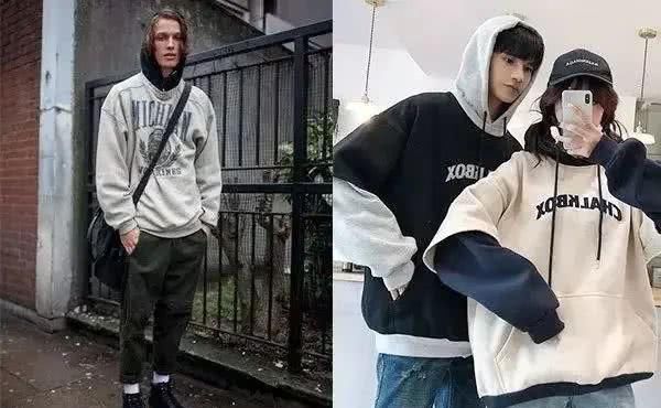  『标配』Oversize帽T时尚穿搭法，街头潮男标配你造么？