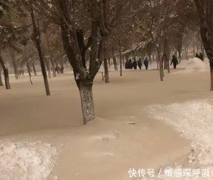 罕见！乌鲁木齐下黄雪这是来自大自然的警告！