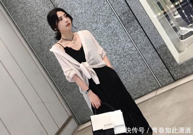 不足163高的女生，瞧瞧这12款高腰套装，让你轻松显高8公分