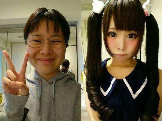 女子直播化妆术, 一开始还被嫌“丑”, 结果妆后网友大呼整容了