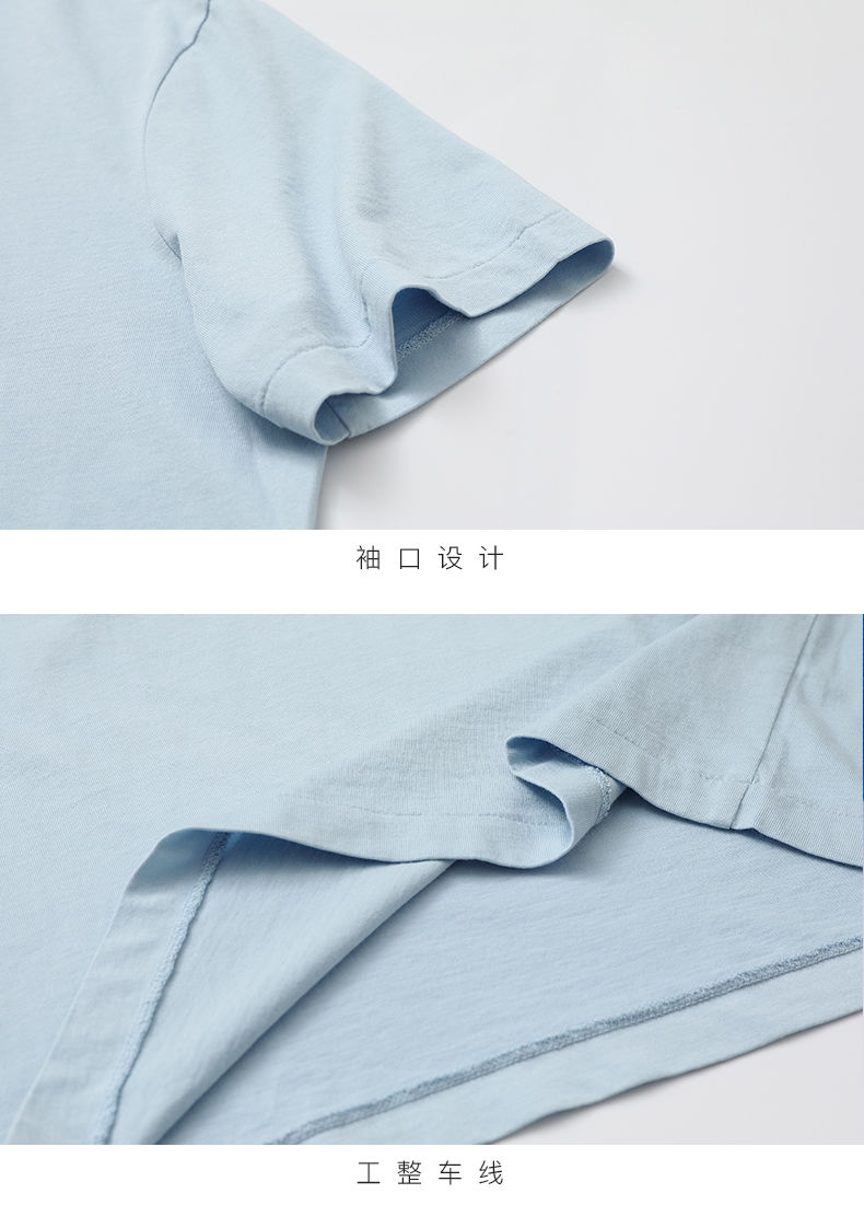 高尔夫纯棉纯色T恤:轻薄透气、简约百搭，2件29.9元