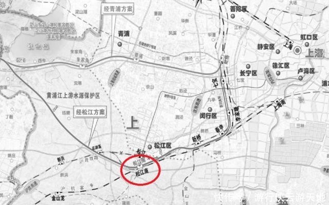  高铁|上海市松江南站的地位在提升：除了普速和高铁，还将引入市