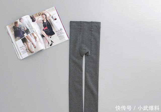 放弃牛仔裤吧，最流行的几款打底裤，简直就是遮粗腿的“利器”