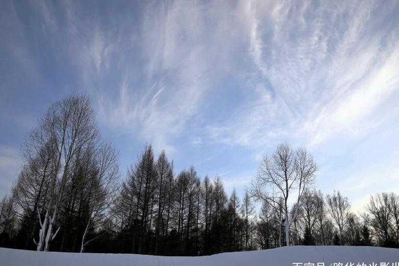 冬游长白山西北麓露水河碧泉湖