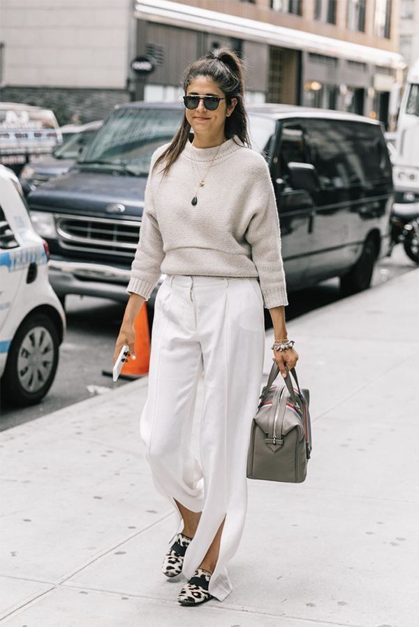 初秋穿阔腿裤，这3款绝不能碰!谁穿谁矮胖...