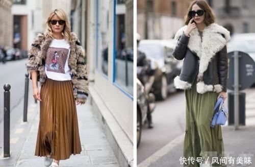  #毛绒#【尚】毛绒外套怎么搭才显瘦又高级？看看时尚达人的示范
