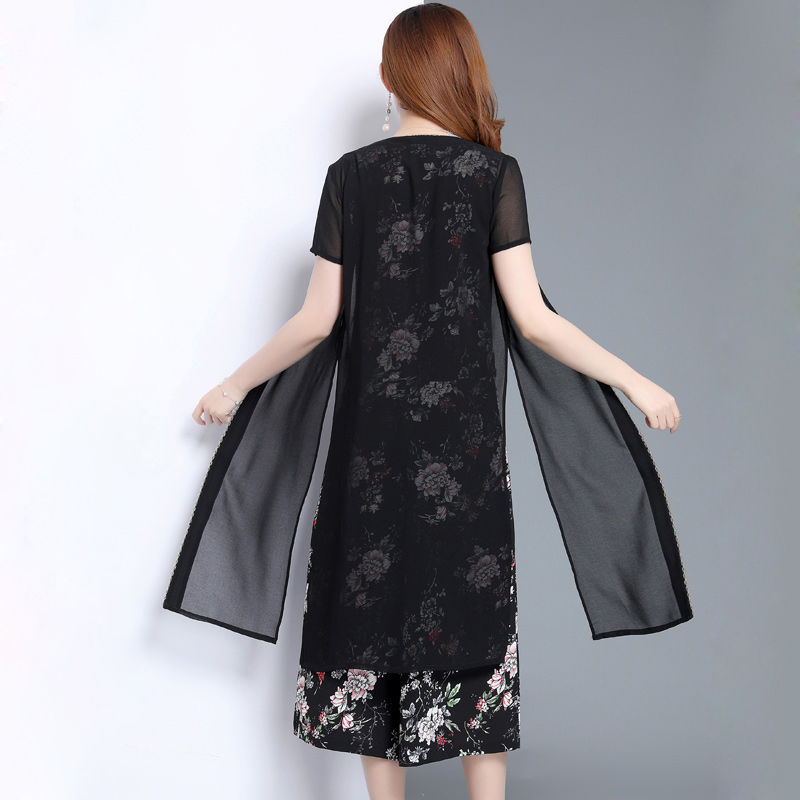 小个子女人建议试下这阔腿套装，一米五也能穿出一米八的气场