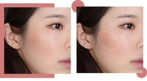  最适合：适合5种不同脸型的腮红教程在这里
