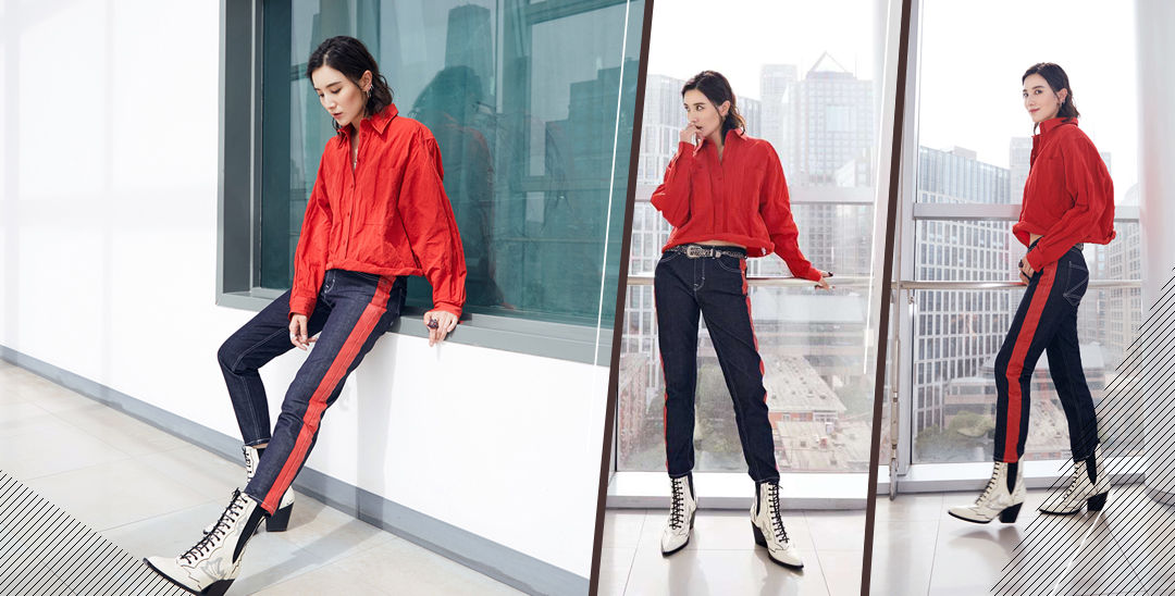 宋佳明明没穿热裤短裙露腿 却依旧撩人