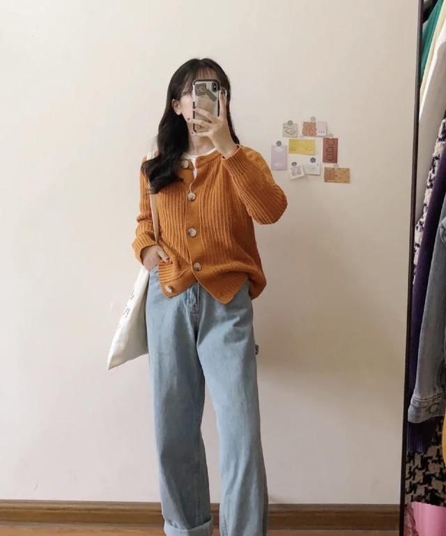  『针织衫』小个子女生有福了，春夏针织衫穿搭，显高显瘦穿出各种风格