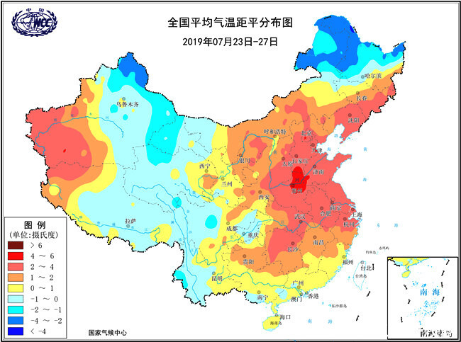 7月新雨带正在建立，这次将横贯东北西南,南北方局地暴雨大暴雨