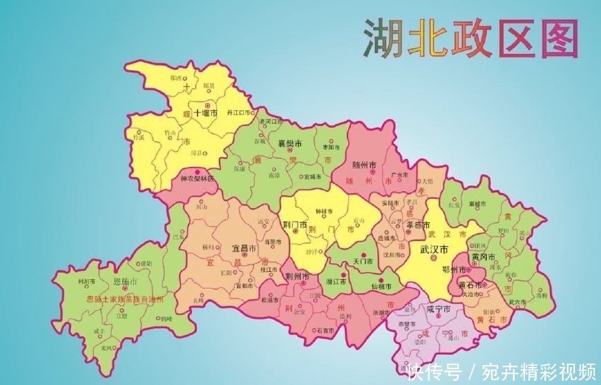  建国后@湖北最小的三个县，两为千年古县，一个建国后设立，是否